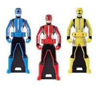 Série de clés Ranger Ensemble de clés Ranger Go-Busters (PVC Figure) Bandai [JAPAN] G