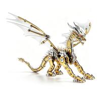 Série de composants métalliques 3D : puzzle créatif à faire soi-même avec plaisir et défi intellectuel pour les personnes à partir de 14 ans, Golden Wings