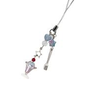 Série De Crème Glacée Unique Charme Téléphone Mobile Et Ornement Pendentif Décorations Texture En Résine Pour Diverses Occasions Porte-clés Téléphone Unique