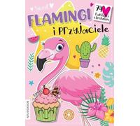 Série de livres à colorier Sweet Flamingos and Friends autocollants avec paillettes à l'intérieur. Livres et amusements