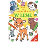 Série de livres avec un tournesol dans les bois. Des livres et du plaisir