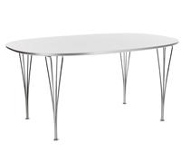 Série de tables Super Elliptique Fritz Hansen L 200 x P 100 x H 72 cm - FRITZ HANSEN B6200