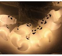 Série d'Halloween Fantôme String Light Night Lam