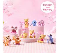 Série Disney Cherry Blossom Season Spring Whispers Figure Blind Box, image de personnage adorable, décoration de maison quotidienne, cadeau d'anniversaire parfait, matériau PVC (1 pièce livrée au hasa