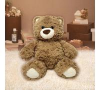 Série d'ours Gifford, ours en peluche assis, compagnon doux et câlin, cadeau idéal pour toutes les occasions (1 pièce) Taille UniquePolyester