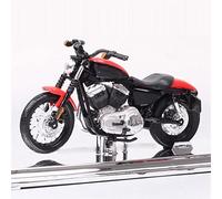 Série en Alliage 1/18 Modèle Moulé sous Pression Modèle De Croiseur De Moto De Rue Modèle De Vélo De Tourisme Ornement pour 2007 XL 1200N