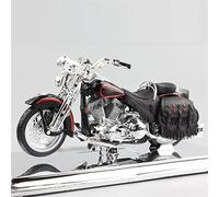 Série en Alliage 1/18 Modèle Moulé sous Pression Modèle De Croiseur De Moto De Rue Modèle De Vélo De Tourisme Ornement pour FLSTS Hertiage 1998