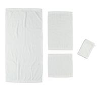 Série éponge Cawö Life Style uni 7007-600 blanc classique 100% coton, Taille:Linge de toilette 30 x 30 cm