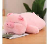 Série Goodnight, poupée oreiller en peluche, cochon mignon, poupée Shiba Inu, cadeau pour fille, panda Cochon rose - 45 cm 0,33 kg