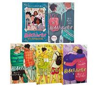 Série Heartstopper Volume 1-4 et Annuaire Heartstopper (Relié) Collection de 5 livres par Alice Oseman