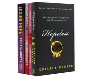 Série Hopeless de Colleen Hoover, ensemble de 4 livres (Losing Hope, Finding Cendrillon, Hopeless et Finding Perfect)