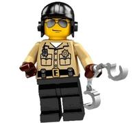 LEGO Figurines à Collectionner: Cirque Ringmaster Mini-Figurine (Série 2) (Dans Un Sac)