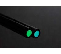 Série Luminlay SBM & SGM avec tuyau noir Longueur 60 mm inner 2mm, outside 3mm Vert brillant