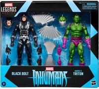 Marvel Legends Series, Pack de 2 Figurines Inhumans Black Bolt et Marvel’s Triton