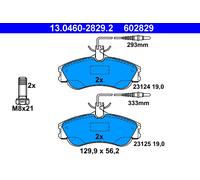 Série Pastilles De Frein 602829 13.0460-2829 Kit De Plaquettes De Frein