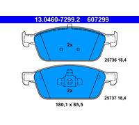Série Pastilles De Frein 607299 13.0460-7299 Kit De Plaquettes De Frein