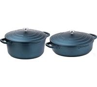 - Série performance - Casserole 28 CM + Poele 28 CM - Bleu