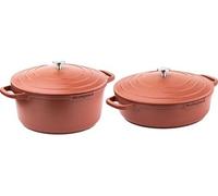 - Série performance - Poêle à frire 28 CM + Poêle 28 CM - Rouge