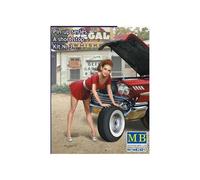 (MAS24017) - Masterbox 1:24 - Pin-up series, A Short Stop No. 3
