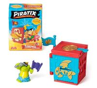 Série PIRATIX Trésor d'or - 1 Forteresse. Chaque boîte Contient 1 forteresse Surprise, 1 Piratix Surprise, 1 Accessoire, 1 Drapeau Exclusif et 1 trésor Exclusif.