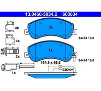 Série Plaquette de Frein 603834 13.0460-3834 Set Comprimés Freins