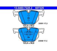 Série Plaquette de Frein 607225 13.0460-7225 Set Comprimés Freins