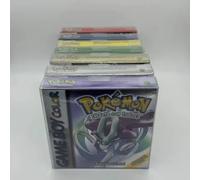 Série Pokémon Bleu Cristal Or Vert Rouge Argent Jaune Version ESP Jeu GBC en Boîte pour Cartouche de Jeu Vidéo 16 Bits Sans Manuel With Cartridge ESP