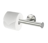 Série pour Salle de Bains Piazza de bremermann® - Double Distributeur de Papier Toilette 2 en 1 en INOX Mat