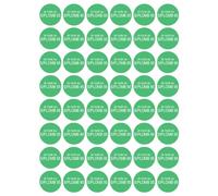 Série PRO SANS PLOMB 95-48 stickers de 2.8cm - Autocollant(sticker)