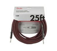 Serie Professionnelle - Câble jack-jack droit - 7,5 m - tweed rouge