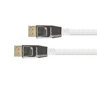 Série Python Premium. DisplayPort 1.4. 5 m Blanc.