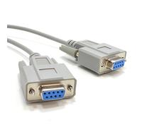 Serie RS232 Null Modem câble - DB9F vers F - 2 m [2 mètre/2m]