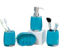 Série salle de bain SAVONA bremermann - distributeur de savon en matière plastique (Gris)
