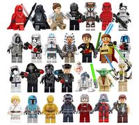 Série Star Wars Puzzle Block Figures Assemblées Jouets Ornements 29pcs