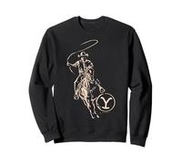 Série télévisée officielle Yellowstone Ride for the Brand Cowboy Sweatshirt