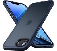 Série Zero pour iPhone 16e - Coque compatible avec charge inductive, coque fine et mate translucide, coque de protection robuste et résistante aux chocs de classe militaire 6,1 pouces, Bleu
