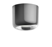 Serien Lighting Cavity Plafonnier LED aluminium brillant - 12,5 cm - 2.700 k - dimmable variateur de phase - sans lentille pour la séparation Ce luminaire comporte des modules à LED prémontés de class