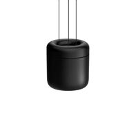 Serien Lighting Cavity Suspension LED, noir - 12,5 cm - 3.000 k - phase de gradateur Ce luminaire comporte des modules à LED prémontés de classes énergétiques A A++, A+, A
