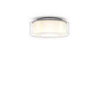 Serien Lighting Curling Ceiling M Deckenleuchte, verre clair, réflecteur cylindrique, 2700K
