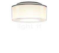 Serien Lighting Curling Plafonnier LED verre acrylique - M - diffuseur extérieur clair/diffuseur interne cylindrique - 2.700 K Ce luminaire comporte des modules à LED prémontés de classes énergétiques