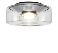 Serien Lighting Curling Plafonnier LED verre - L - diffuseur extérieur clair/sans diffuseur interne - 2.700 K Ce luminaire comporte des modules à LED prémontés de classes énergétiques A A