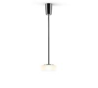 Serien Lighting Curling Suspension Tube S D2W Pendelleuchte, verre opale