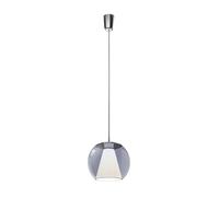 Serien Lighting Draft Suspension Tube S Pendelleuchte, verre bleu, 3000K