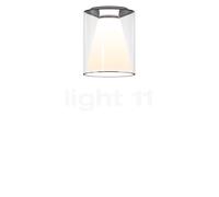 Serien Lighting Drum Plafonnier LED S - long - diffuseur extérieur clair/diffuseur interne conique - dim to warm Ce luminaire comporte des modules à LED prémontés de classes énergétiques A A++, A+, A