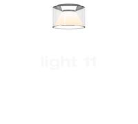 Serien Lighting Drum Plafonnier LED S - short - diffuseur extérieur clair/diffuseur interne conique - 2.700 K Ce luminaire comporte des modules à LED prémontés de classes énergétiques A A++, A+, A