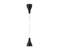 Serien Lighting One Eighty Suspension Adjustable S, lacqué noir
