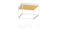 Serien Lighting Reflex² M Plafonnier LED corps blanc/reflektor doré - 20 cm - 2.700 k - DALI Ce luminaire comporte des modules à LED prémontés de classes énergétiques A A++, A+, A