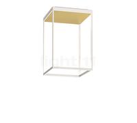 Serien Lighting Reflex² M Plafonnier LED corps blanc/reflektor doré - 45 cm - 2.700 k - DALI Ce luminaire comporte des modules à LED prémontés de classes énergétiques A A++, A+, A