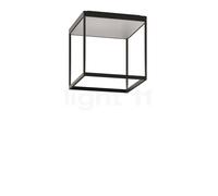 Serien Lighting Reflex² M Plafonnier LED corps noir/reflektor argenté - 30 cm - 2.700 k - DALI Ce luminaire comporte des modules à LED prémontés de classes énergétiques A A++, A+, A