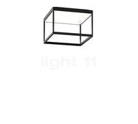 Serien Lighting Reflex² M Plafonnier LED corps noir/reflektor blanc mat - 20 cm - 2.700 k - DALI Ce luminaire comporte des modules à LED prémontés de classes énergétiques A A++, A+, A